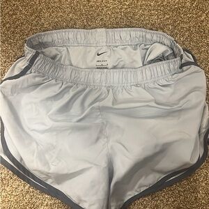 Nike Women's Athletic Shorts - Light Gray